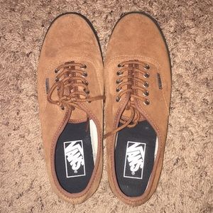 Vans brown suede!!! Barely used